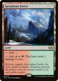 Karplusan Forest - Rare - #374 - Inglés (CommanderDeck TR)