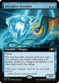 Deceptive Frostkite (Extended Art) - Rare - #59 - Inglés (CommanderDeck TR)