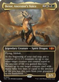 Betor, Ancestor's Voice (Borderless) - Mythic - #1 - Inglés (CommanderDeck TR)
