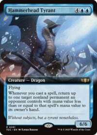 Hammerhead Tyrant (Extended Art) - Rare - #61 - Inglés (CommanderDeck TR)