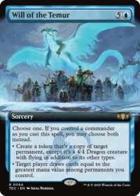 Will of the Temur (Extended Art) - Rare - #64 - Inglés (CommanderDeck TR)
