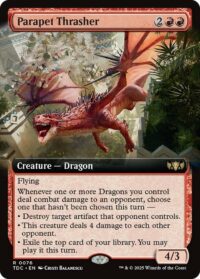 Parapet Thrasher (Extended Art) - Rare - #76 - Inglés (CommanderDeck TR)