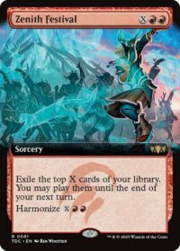 Zenith Festival (Extended Art) - Rare - #81 - Inglés (CommanderDeck TR)