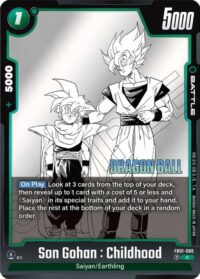 Son Gohan : Childhood (SB01) - C - FB01-088