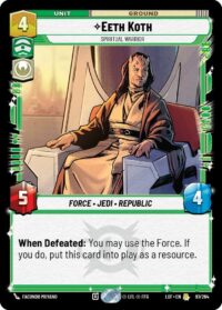 Eeth Koth - Spiritual Warrior - Rare - 097/264 - Inglés (LoF)