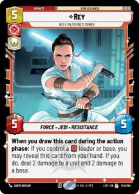 Rey - With Palpatine's Power - Rare - 148/264 - Inglés (LoF)