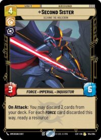 Second Sister - Seeking the Holocron - Rare - 184/264 - Inglés (LoF)