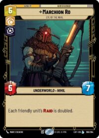 Marchion Ro - Eye of the Nihil - Legendary - 186/264 - Inglés (LoF)