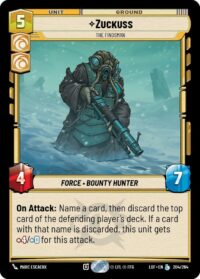 Zuckuss - The Findsman - Legendary - 204/264 - Inglés (LoF)