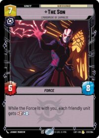 The Son - Embodiment of Darkness - Rare - 237/264 - Inglés (LoF)