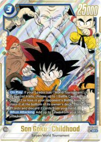 Son Goku : Childhood (Alternate Art) (SB01) - SR - SB01-018
