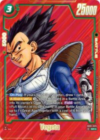 Vegeta (Alternate Art) (SB01) - SR - SB01-025