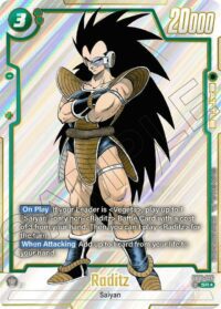 Raditz (Alternate Art) (SB01) - SR - SB01-026