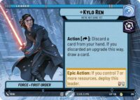 Kylo Ren - We're Not Done Yet (Hyperspace) - Rare - 265 - Inglés (LoF)