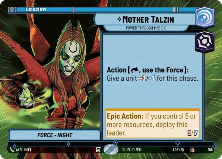 Mother Talzin - Power Through Magick (Hyperspace) - Common - 266 - Inglés (LoF)
