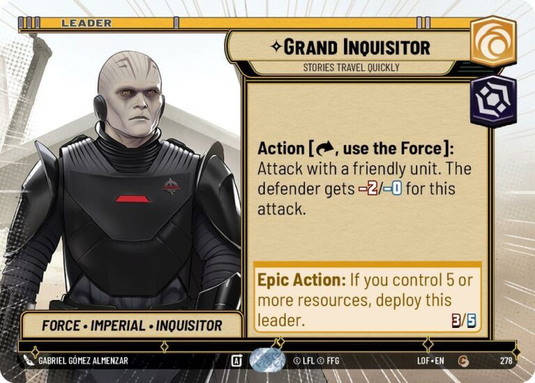 Grand Inquisitor - Stories Travel Quickly (Hyperspace) - Common - 278 - Inglés (LoF)