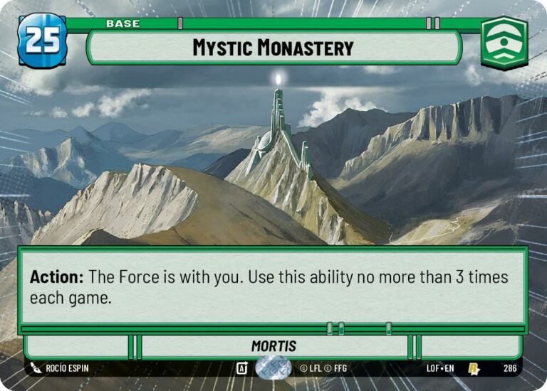 Mystic Monastery (Hyperspace) - Rare - 286 - Inglés (LoF)