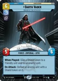 Darth Vader - Twilight of the Apprentice (Hyperspace) - Legendary - 301 - Inglés (LoF)