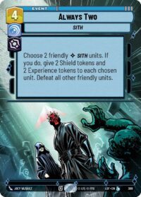 Always Two (Hyperspace) - Legendary - 306 - Inglés (LoF)