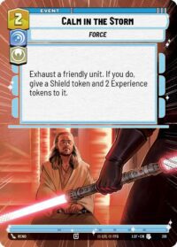 Calm in the Storm (Hyperspace) - Uncommon - 318 - Inglés (LoF)