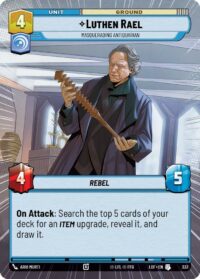 Luthen Rael - Masquerading Antiquarian (Hyperspace) - Uncommon - 332 - Inglés (LoF)