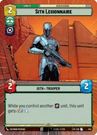 Sith Legionnaire (Hyperspace) - Uncommon - 345 - Inglés (LoF)