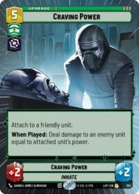 Craving Power (Hyperspace) - Rare - 355 - Inglés (LoF)