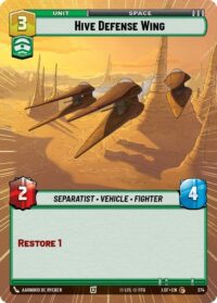 Hive Defense Wing (Hyperspace) - Common - 374 - Inglés (LoF)