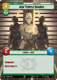 Jedi Temple Guards (Hyperspace) - Common - 377 - Inglés (LoF)