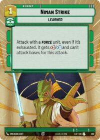 Niman Strike (Hyperspace) - Uncommon - 388 - Inglés (LoF)