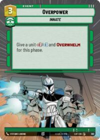 Overpower (Hyperspace) - Common - 390 - Inglés (LoF)
