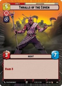 Thralls of the Coven (Hyperspace) - Common - 400 - Inglés (LoF)