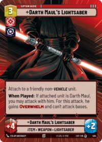Darth Maul's Lightsaber (Hyperspace) - Special - 404 - Inglés (LoF)