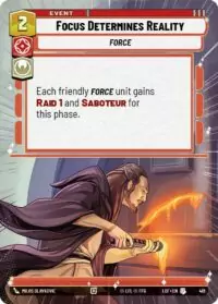 Focus Determines Reality (Hyperspace) - Uncommon - 416 - Inglés (LoF)