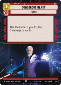 Sorcerous Blast (Hyperspace) - Common - 436 - Inglés (LoF)