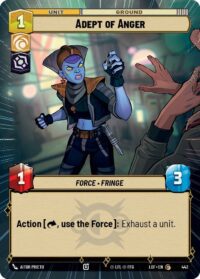 Adept of Anger (Hyperspace) - Common - 442 - Inglés (LoF)
