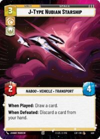 J-Type Nubian Starship (Hyperspace) - Common - 458 - Inglés (LoF)