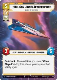 Qui-Gon Jinn's Aethersprite - Guided by the Force (Hyperspace) - Special - 461 - Inglés (LoF)