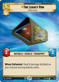 The Legacy Run - Doomed Debris (Hyperspace) - Legendary - 477 - Inglés (LoF)