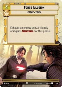 Force Illusion (Hyperspace) - Uncommon - 487 - Inglés (LoF)
