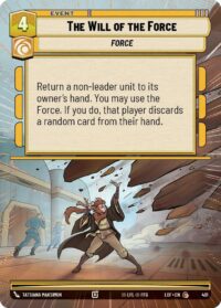 The Will of the Force (Hyperspace) - Common - 491 - Inglés (LoF)