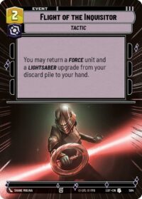 Flight of the Inquisitor (Hyperspace) - Uncommon - 504 - Inglés (LoF)