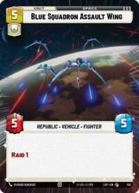 Blue Squadron Assault Wing (Hyperspace) - Common - 515 - Inglés (LoF)
