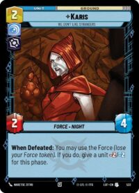 Karis - We Don't Like Strangers (Foil) - Uncommon - 533 - Inglés (LoF)
