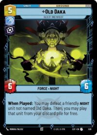 Old Daka - Oldest and Wisest (Foil) - Uncommon - 538 - Inglés (LoF)