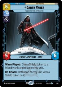 Darth Vader - Twilight of the Apprentice (Foil) - Legendary - 539 - Inglés (LoF)