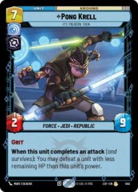 Pong Krell - It's Treason, Then (Foil) - Rare - 540 - Inglés (LoF)