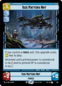 Size Matters Not (Foil) - Rare - 558 - Inglés (LoF)