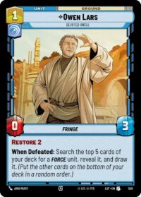 Owen Lars - Devoted Uncle (Foil) - Uncommon - 559 - Inglés (LoF)