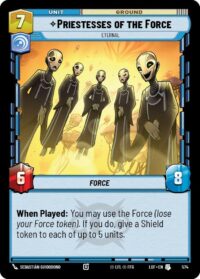Priestesses of the Force - Eternal (Foil) - Uncommon - 574 - Inglés (LoF)